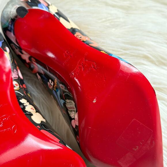 NWT•Christian Louboutin X Dr Bored Limited Edition Hot Chick 100 Pumps Size: 37 - Picture 12 of 13